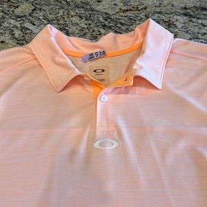 Mens Oakley polo, dry fit